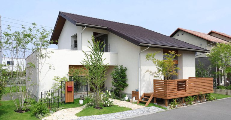 บ้านสองชั้นสไตล์ญี่ปุ่น